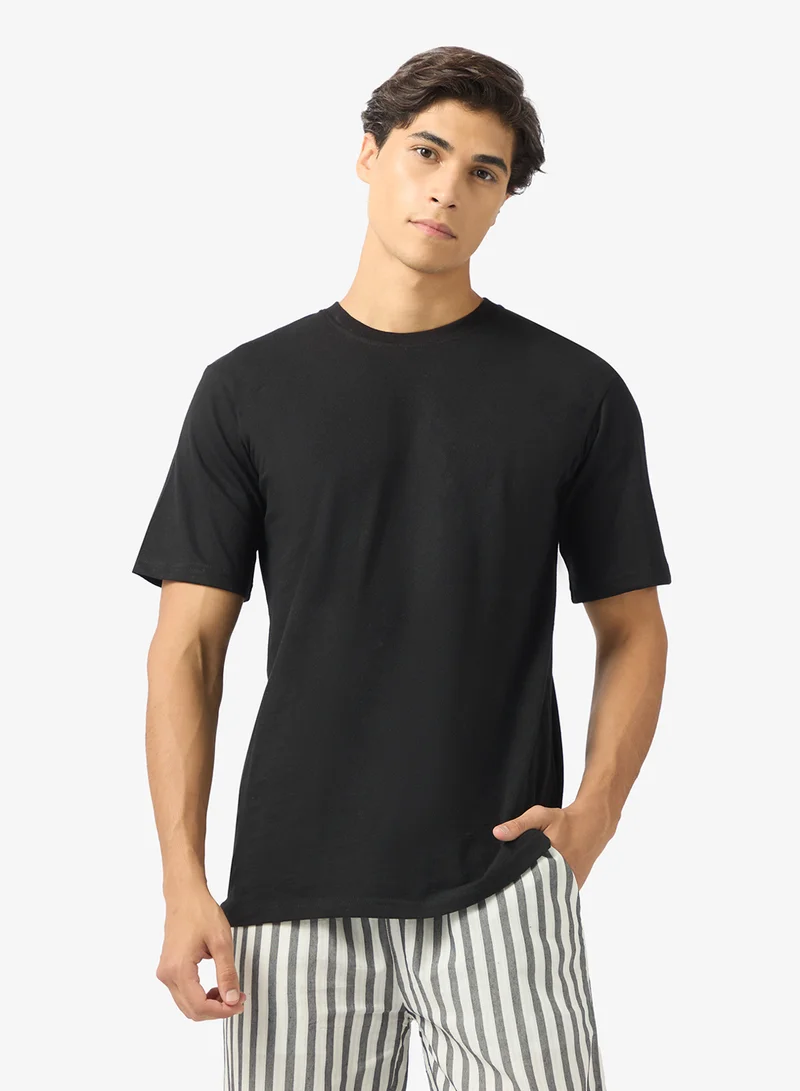 Seventy Five  Nightwear T-Shirt & Pants Set for Men | Best Price UAE
