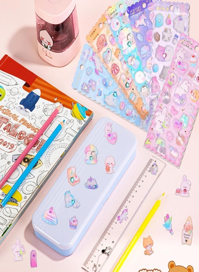Parshya Kawaii 3D Puffy Stickers for Kids, 3D Stickers for Craft Book & Scrapbook, Self-Adhesive Kawaii Stickers Set, Cute Stickers for Girls and Boys(Random Theme) (Cute Little Animal) - Image 4