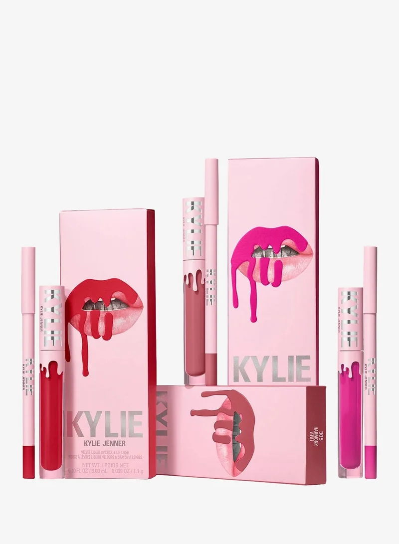 Kylie Cosmetics 2Pc Velvet Lip Kit Regular 306 Say No More