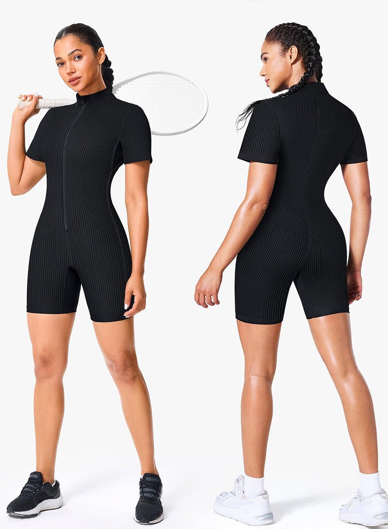 RATSAW Sauna Suit for Women Full Body Jumpsuit Waist Trainers for Women Belly Fat Workout Sweat Suit - Image 2