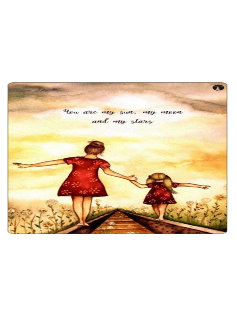 RKN Printed Anti-Slip Gaming Mouse Pad Multicolour