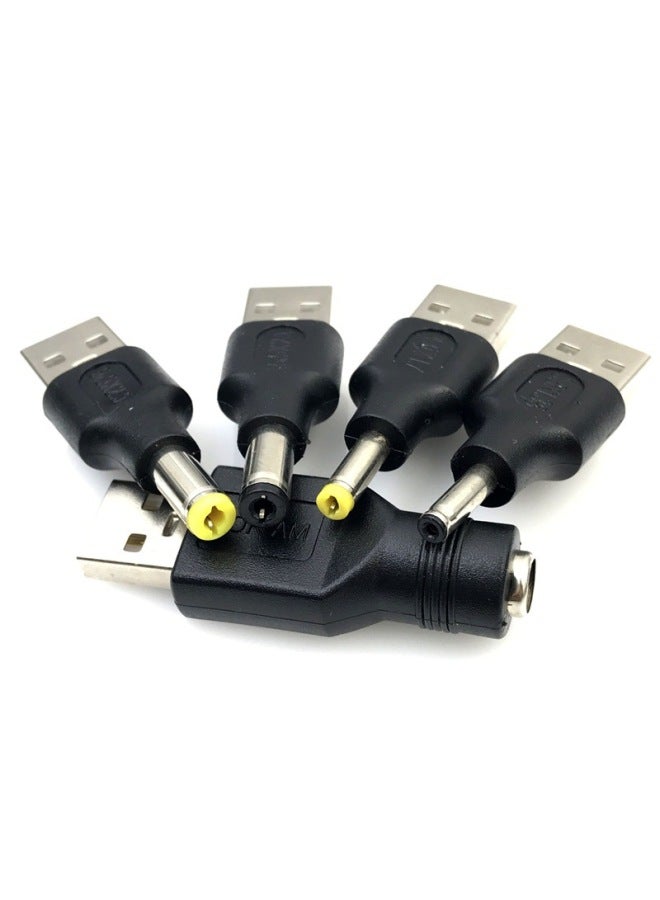 USB Male And Female To DC Male 3.5 * 1.35mm 4.0*1.7 5.5*2.1 2.5 Power Plug Charging Head-Interface Form:USB Female DC5521 Female Short Line  - Image 5