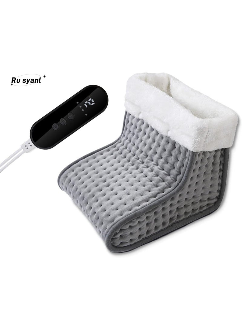 Ru syanl Foot Warmer - Under Desk Electric Heated Feet Heating Pad for Women Men 9 Level Heating 4 Level Timer Auto Shut-Off Winter Gifts for Home Office Indoor - Image 1