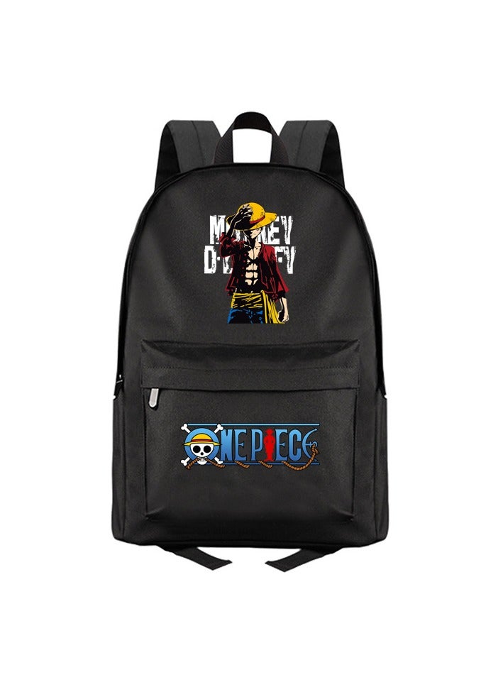 One Piece School Bag Zoro Luffy School Bag Backpack - Image 1