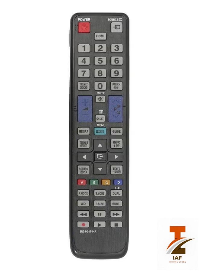 IAF Universal Replacement Remote Control For LCD/LED TV Black