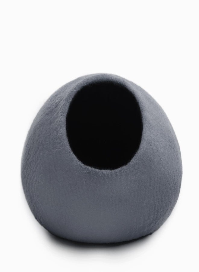 Woolygon Premium Wool Cat Cave Bed - Felt Cat Cave Handmade from 100% Merino Wool, Pet Friendly Felt Cat Bed for Indoor Cats and Kittens - Image 5