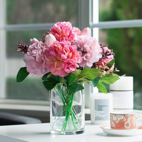 Incrizma Clear Glass Cylinder Vase - Image 1