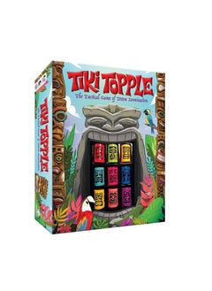 Gamewright Tiki Topple The Tactical Board Game Of Totem Domination Board Game Multi Colored 5" For Ages 120 Months To 180 Months  - Image 5