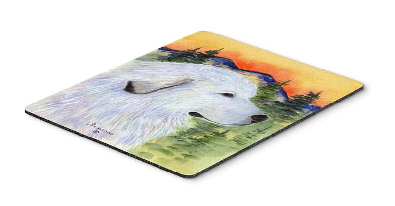 Caroline's Treasures SS8236MP Great Pyrenees Mouse Pad, Hot Pad or Trivet for Home Office Gaming Working Computers Laptop Mouse Mat,Washable Large Mousepad - Image 3
