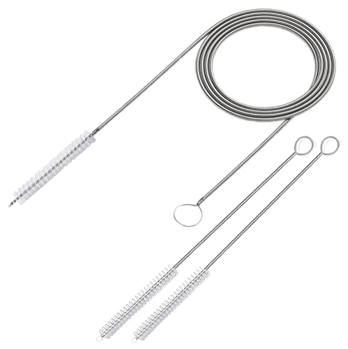 POPDA Long Wire Brush sunroof Drain Cleaning Tool for car and Fridge 60inch X 25 inch - Image 1