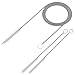 POPDA Long Wire Brush sunroof Drain Cleaning Tool for car and Fridge 60inch X 25 inch - Image 2