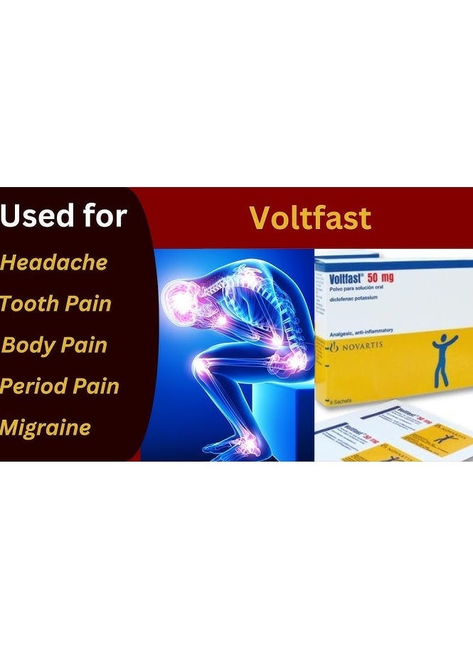 NOVARTIS Voltfast 50mg 30 Sachets  - Image 2