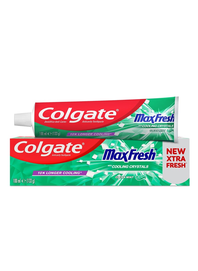 Colgate Max Fresh Clean Mint Toothpaste 100ml - Image 1