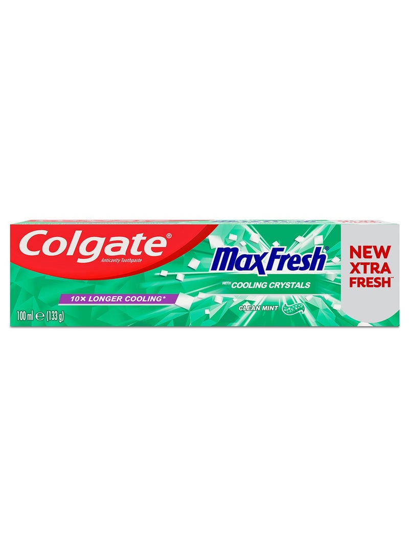 Colgate Max Fresh Clean Mint Toothpaste 100ml - Image 3