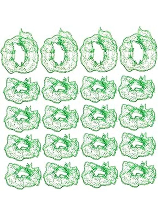 20Pcs Mini Green Tutu Skirts For Dolls DIY Dress Up Tulle Skirts Accessories - Image 1