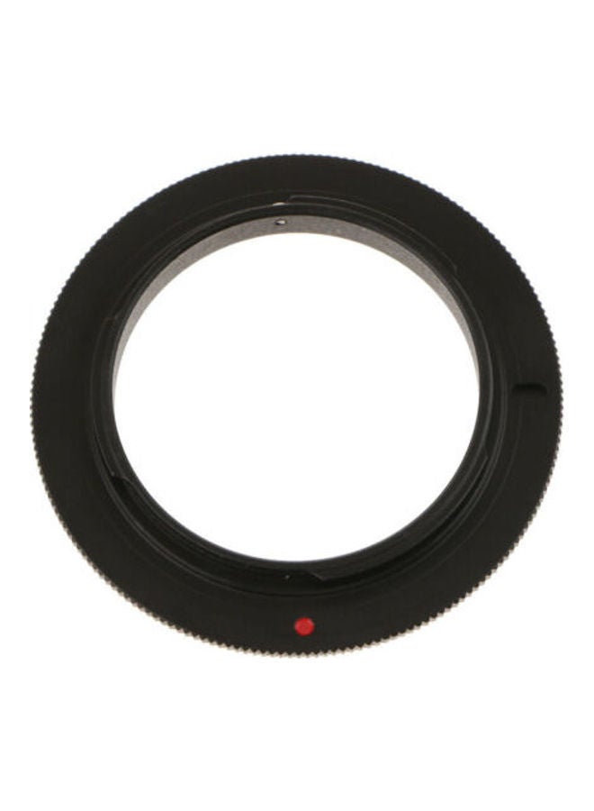 NIBEMINENT Metal Macro Reverse Lens Adapter Ring Black/Red  - Image 1