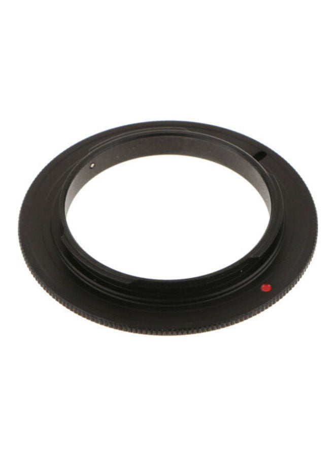 NIBEMINENT Metal Macro Reverse Lens Adapter Ring Black/Red  - Image 2