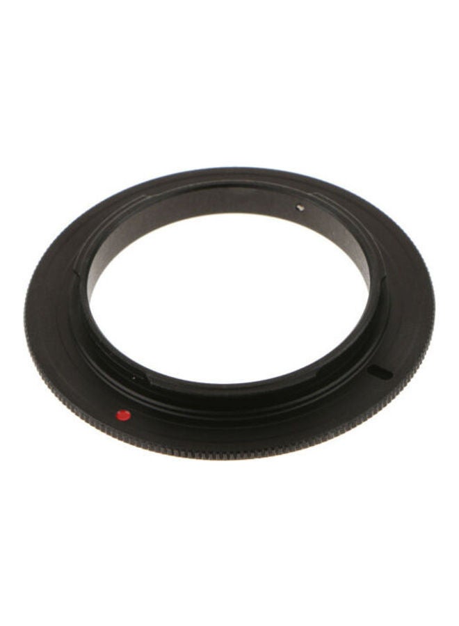 NIBEMINENT Metal Macro Reverse Lens Adapter Ring Black/Red  - Image 4