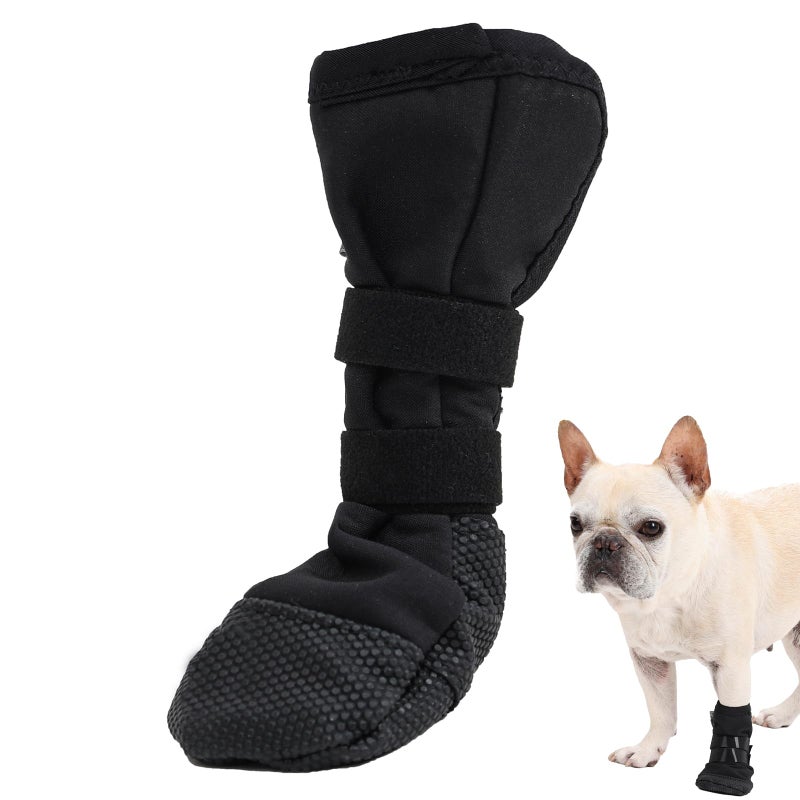 ETIAL Dog Paw Wound Recovery Boot, Breathable Dog Bootie for Injured Paw, Anti-Slip Dog Shoe with Self-Adhesive Strap, Dog Paw Protector for Outdoor Walking & Keep Dogs from Licking Wounds (M) - Image 1