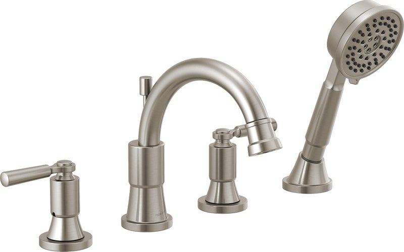 Peerless PTT4523BN Westchester Roman Tub Trim Kit with Hand Shower Brushed Nickel - Image 2