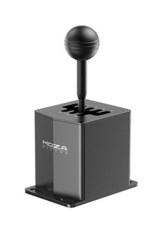 Moza Moza HGP H-Pattern Shifter – 7-Speed Sim Racing Gearbox with Full Metal Construction, Realistic Manual Feel, Reverse Gear Lock, and CNC Aluminum Body – Compatible with Moza Ecosystem  - Image 1