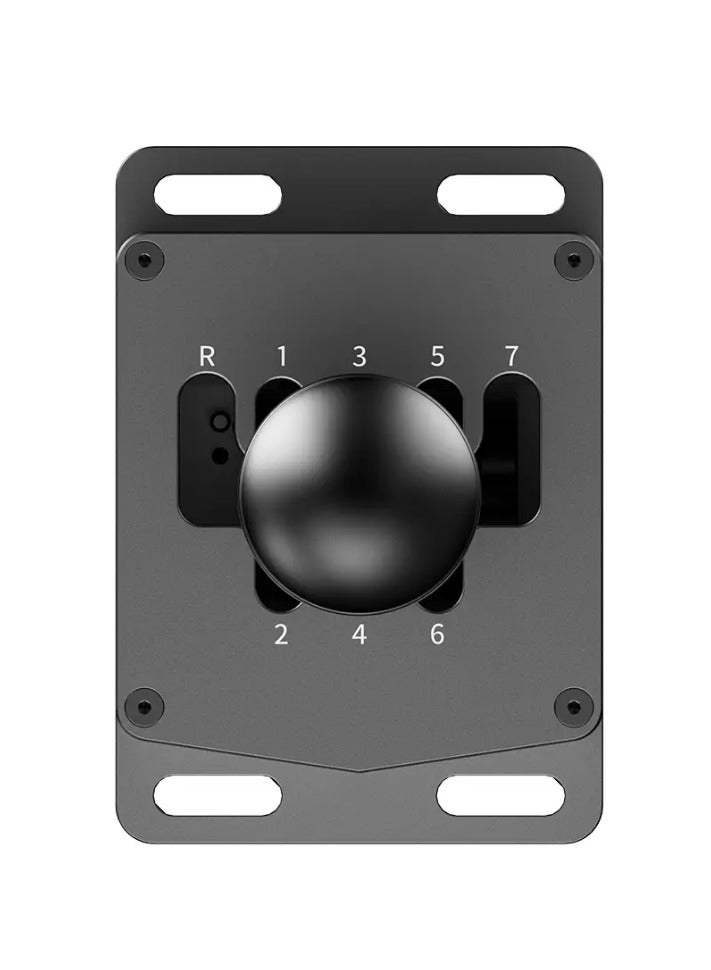 موزة ناقل حركة Moza HGP بنمط H – ناقل سباق بـ7 سرعات، هيكل معدني كامل، إحساس تبديل واقعي، ونظام أمان للتراجع – متوافق مع نظام Moza للسباقات - Image 3