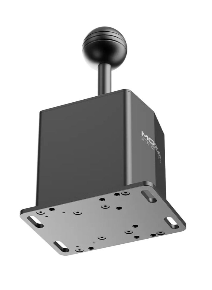 موزة ناقل حركة Moza HGP بنمط H – ناقل سباق بـ7 سرعات، هيكل معدني كامل، إحساس تبديل واقعي، ونظام أمان للتراجع – متوافق مع نظام Moza للسباقات - Image 5