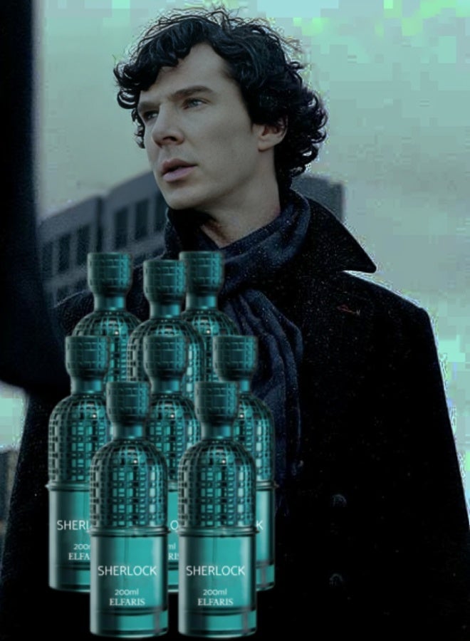 الفارس 8 قطع عطر شيرلوك 200مل - Image 1