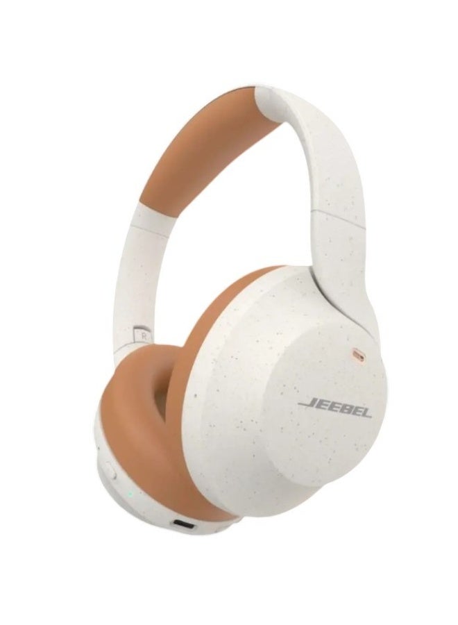 Jeebel Jeeble ANC PRO Wireless Smart Headphones with Noise Cancellation Deep Stereo Sound Bluetooth 6.0, 55 Hour Playtime Multi Device Connectivity and Three Playback Modes - Image 4