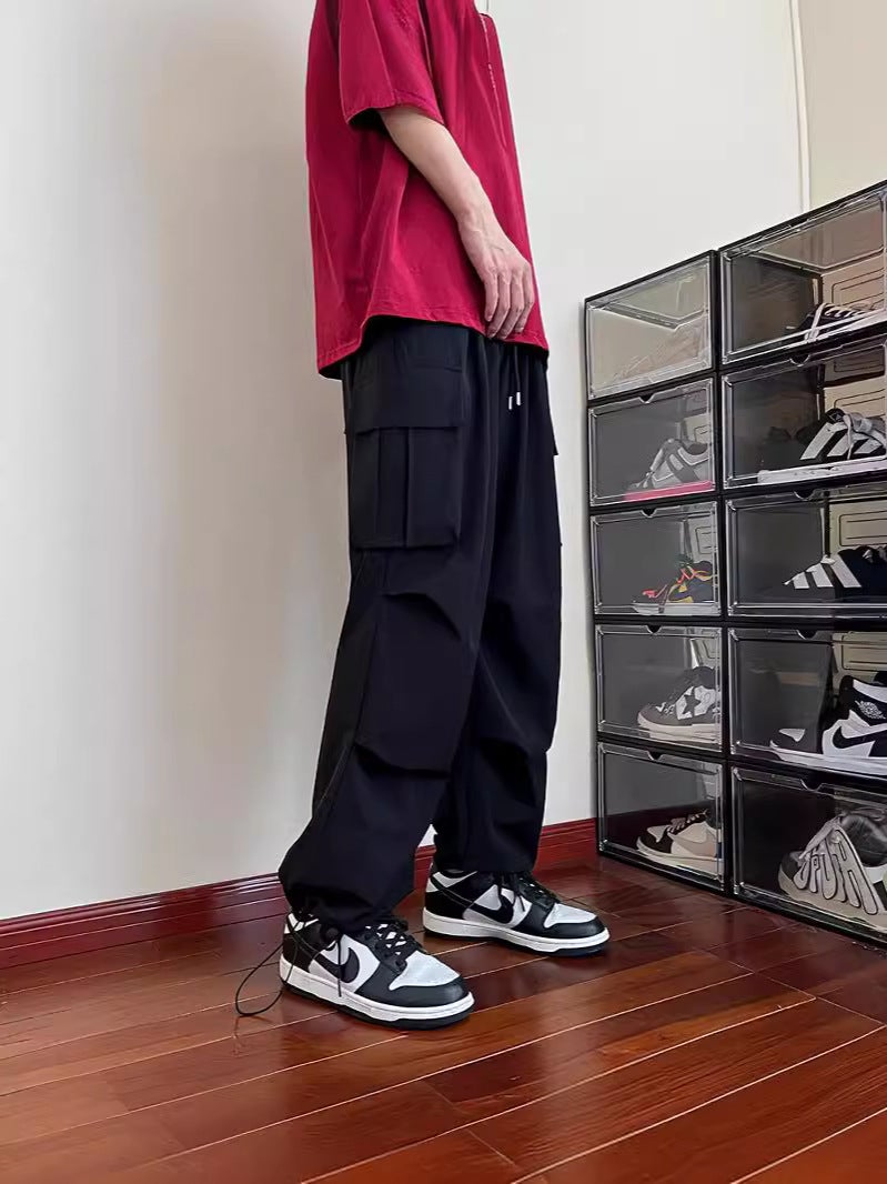 Multi-Pocket Plus Size Casual Covers Men'S And Women'S Neutral Handsome Trendy Brand Couple'S Casual Pants For Men - Image 5