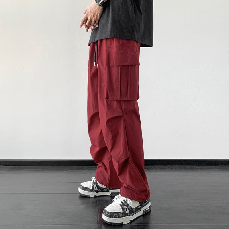 Multi-Pocket Plus Size Casual Covers Men'S And Women'S Neutral Handsome Trendy Brand Couple'S Casual Pants For Men - Image 1