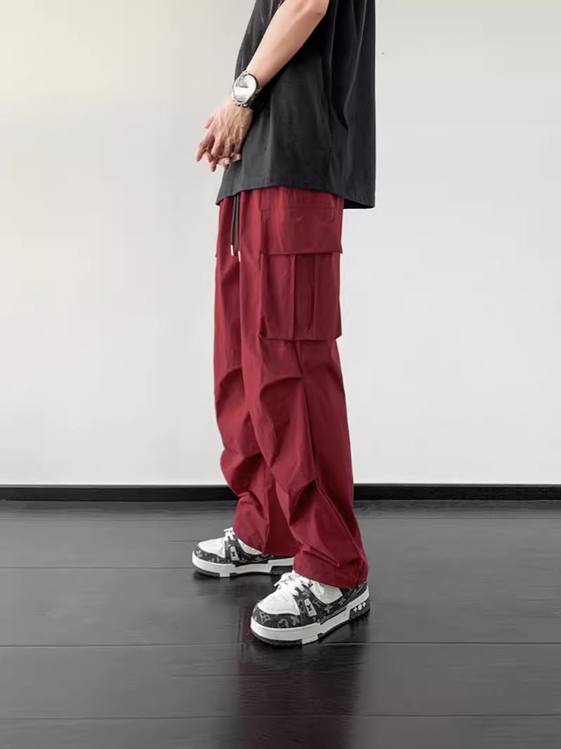 Multi-Pocket Plus Size Casual Covers Men'S And Women'S Neutral Handsome Trendy Brand Couple'S Casual Pants For Men - Image 3
