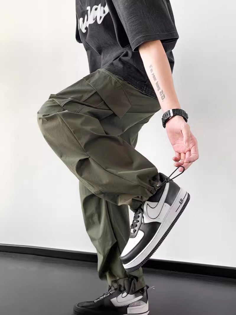 Multi-Pocket Plus Size Casual Covers Men'S And Women'S Neutral Handsome Trendy Brand Couple'S Casual Pants For Men - Image 4