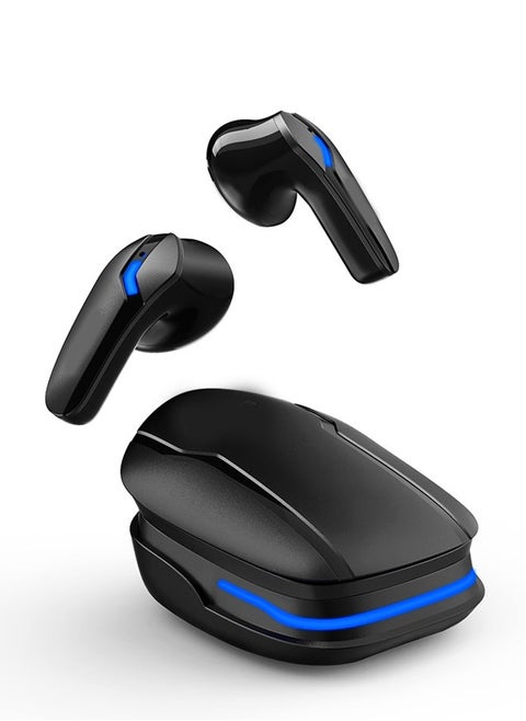 Noise Cancelling ENC-2Pro Bluetooth Earphones in Ear Low Latency Wireless Headphones Simple Smart Touch Earbuds Black