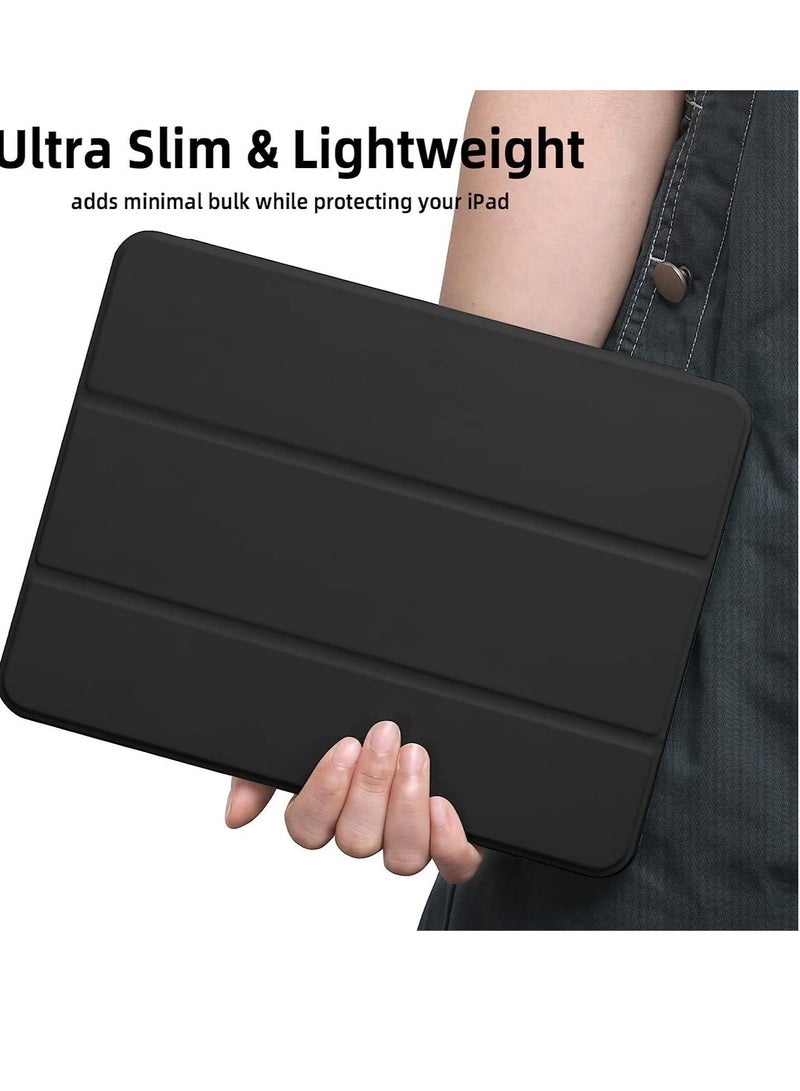 Case Compatible with iPad Pro 11 Case 2021/2020 with Pencil Holder, for iPad Pro 11 Inch Case 3rd/2nd Generation, Trifold Stand Protective Case with Soft TPU Back, Auto Wake/Sleep