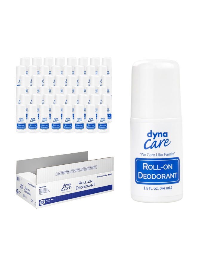 Dynarex Roll-on Deodorant 1.5 fl oz 96/Cs - Image 1