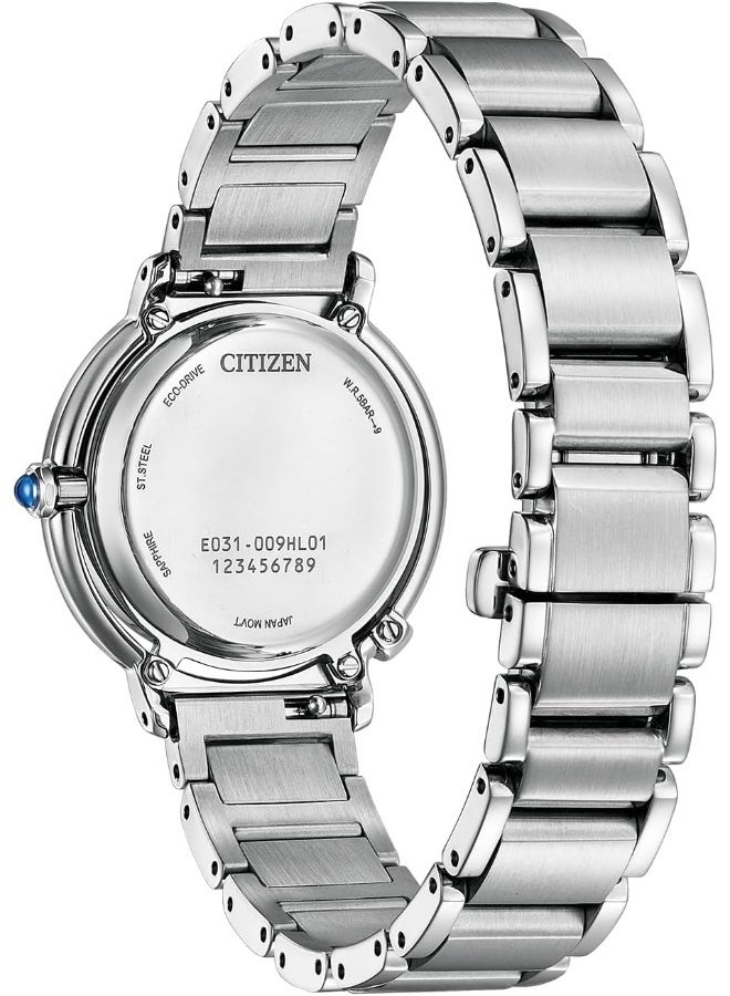 CITIZEN L Eco-Drive Red Mother of Pearl Dial Ladies Watch EM1090-78X - Image 2