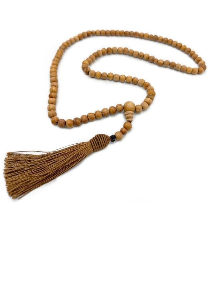 REBUY REBUY Tasbih Prayer Beads White Sandalwood Tasbih  - Image 4