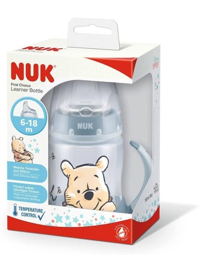 نوك زجاجة نيوك فيرست تشويس التعليمية (إصدار ديزني) مع مؤشر التحكم بالحرارة - 150 مل (من 6 إلى 18 شهر) متنوع - Image 1
