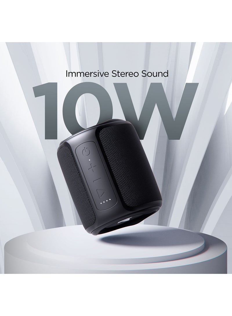 بوات مكبر صوت بلوتوث Stone 350 مع صوت ستيريو RMS بقدرة 10 وات، ومقاومة للماء IPX7، وميزة TWS، وإجمالي وقت تشغيل يصل إلى 12 ساعة، وأوضاع توافق متعددة - Image 2
