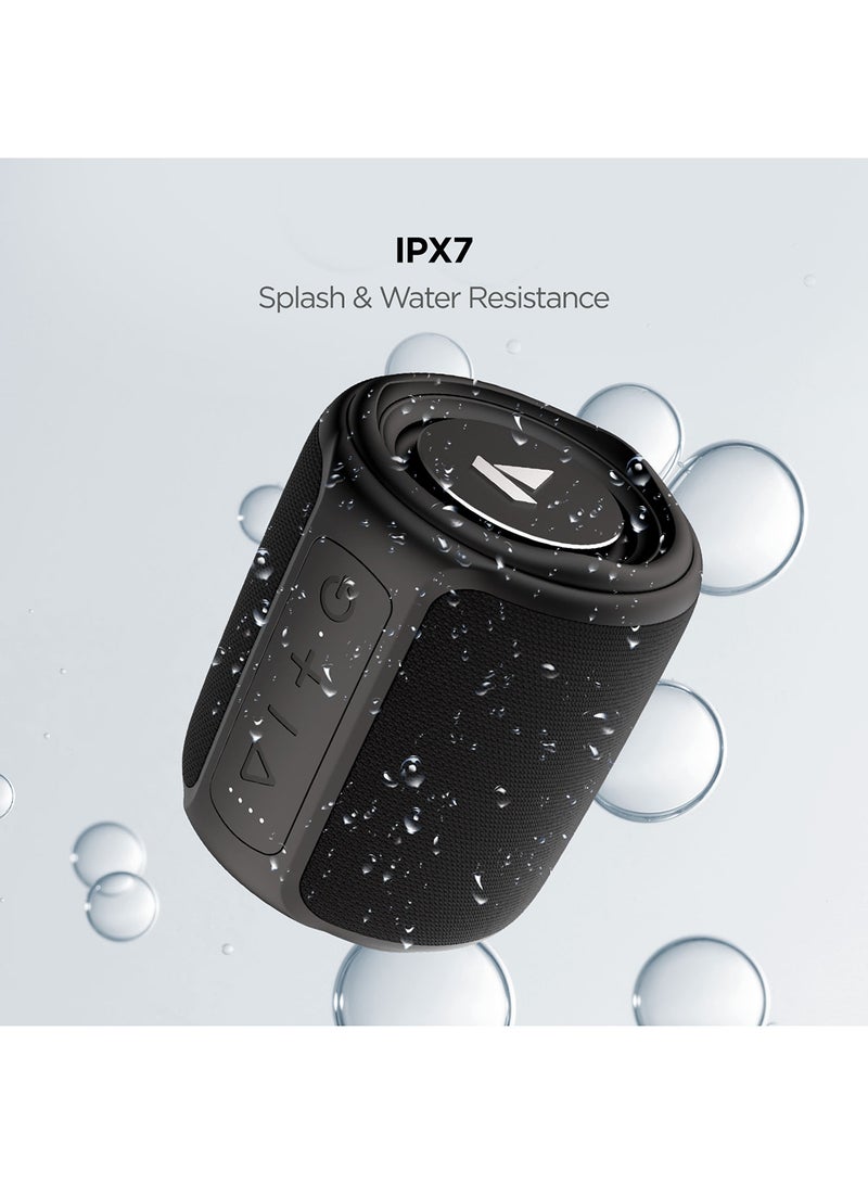 بوات مكبر صوت بلوتوث Stone 350 مع صوت ستيريو RMS بقدرة 10 وات، ومقاومة للماء IPX7، وميزة TWS، وإجمالي وقت تشغيل يصل إلى 12 ساعة، وأوضاع توافق متعددة - Image 4