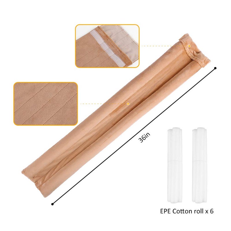 VISEMAN 36 Inch Under Door Stopper-Door Noise Blocker, Double Sided Door Stopper, Machine-Washable - Image 2