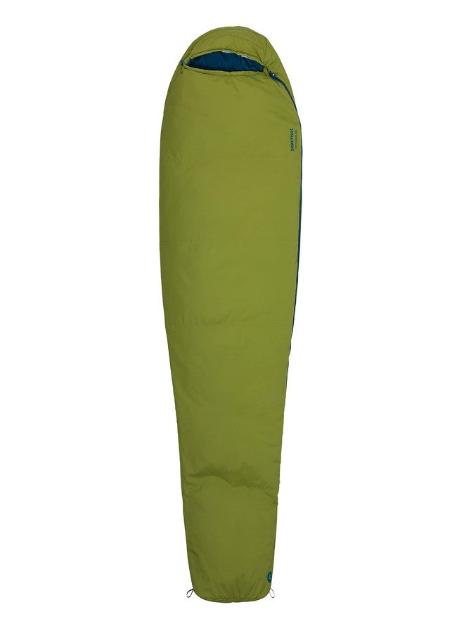 Marmot Voyager 55 Mummy Sleeping Bag, Cilantro, Regular - Image 1