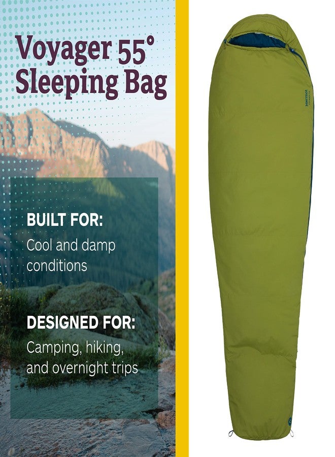 Marmot Voyager 55 Mummy Sleeping Bag, Cilantro, Regular - Image 2