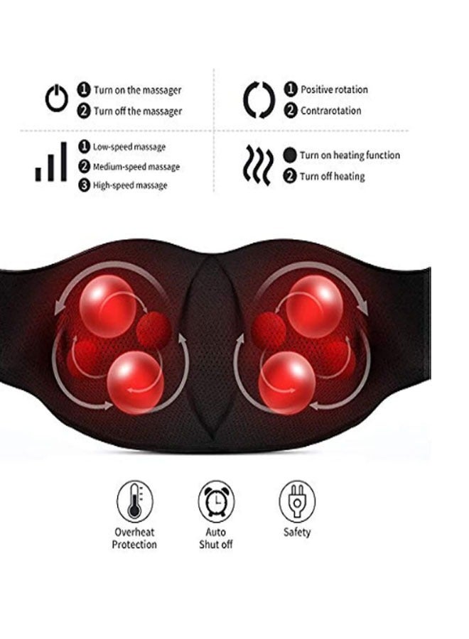 Loquat Kneading massage shawl massager SKG cervical spine massager home use electric lumbar back hot massage instrument - Image 3