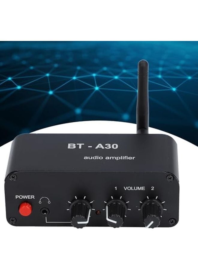 A30 Aluminum Bluetooth Audio Amplifier with 20dB HiFi Chip for Turntable Speaker - Image 5