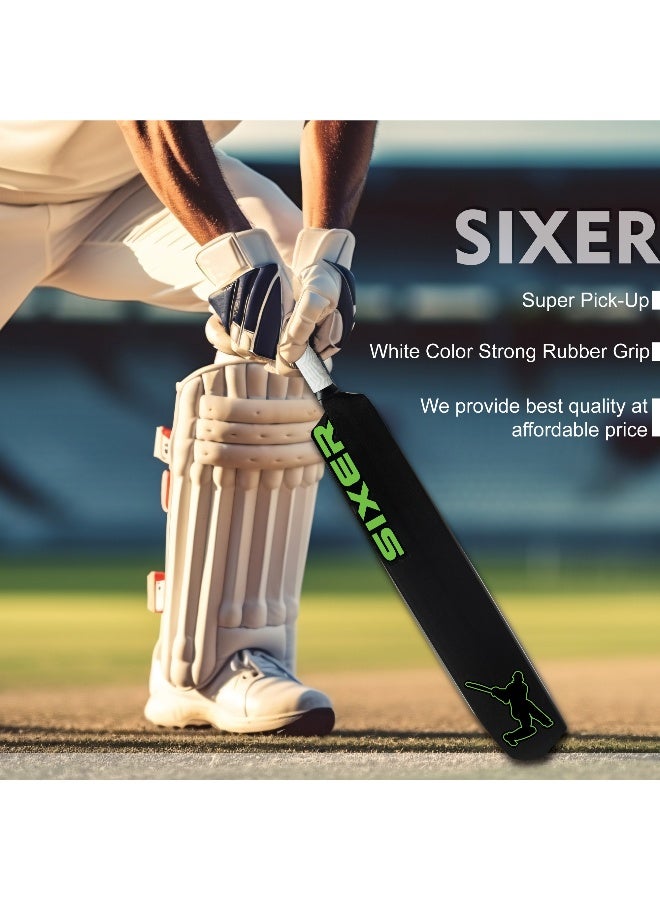 Elan Polymer Cricket Bat Full Size Double Blade for Soft Balls – Heavy Duty Plastic Cricket Bat with Reinforced Dual Blade Design and Comfort Grip for Practice and Leisure Play - Image 3