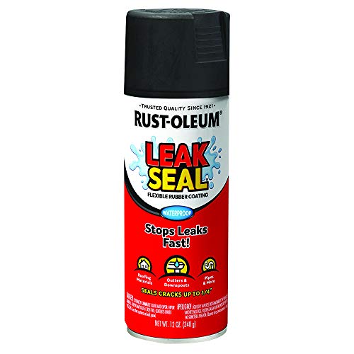 Rust-Oleum 265494 LeakSeal Flexible Rubber Coating Waterproof Spray Paint - BLACK (340 grams/Can) - Image 4