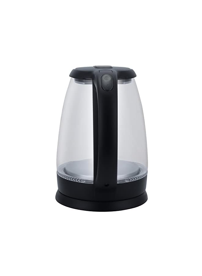 Avion Electrical Glass Kettle1.8 Liter Glass Body Electric Cordless Kettle with 360° Swivel Base, Power Cord Storage, Auto Cut-off Function, LED Indicator-AEK680G 1500 Watts - Image 4