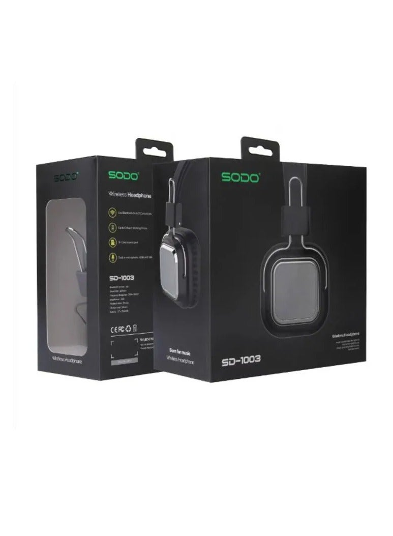 سودو سماعة رأس بلوتوث لاسلكية SODO SD-1003 - Image 3